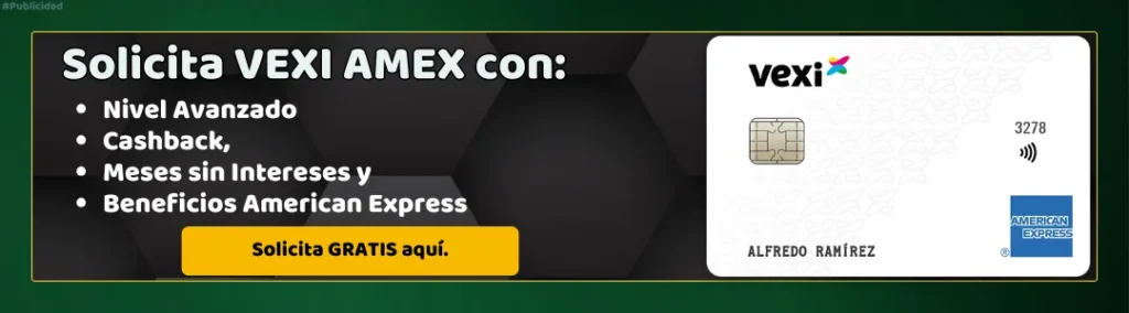 Tarjeta de crédito vexi american express Tarjeta de crédito vexi american express